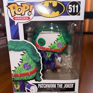 Funko Pop Patchwork Joker with Green and Purple
